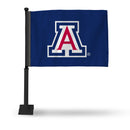 Arizona Wildcats Car Flag (Black Pole)