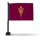 Arizona State Sun Devils Car Flag (Black Pole)