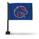 Boise State Broncos Car Flag (Black Pole)