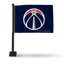 Washington Wizards Car Flag - Black Pole
