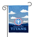 Tennessee Titans Scenic Design Double Sided Garden Flag