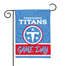Titans Game Day 13x18 Inch Double Sided Garden Flag