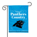 Carolina Panthers Double Sided Garden Flag
