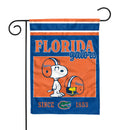 Florida Gators Peanuts Game Day 13x18 Inch Double Sided Garden Flag
