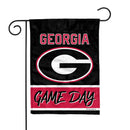 Georgia University Game Day 13 X 18 Inch Double Sided Garden Flag