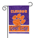 Clemson Game Day 13 X 18 Inch Double Sided Garden Flag