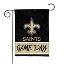 Saints Game Day 13x18 Inch Double Sided Garden Flag
