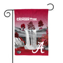 Alabama Crimson Tide Scenic Double Sided Garden Flag (13"X18")