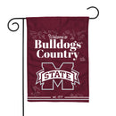 Mississippi State Bulldogs Double Sided Garden Flag