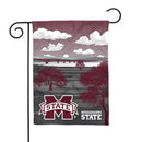 Mississippi State Bulldogs Scenic Double Sided Garden Flag (13"X18")