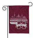 Mississippi State City Design Garden Flag (13"X18")