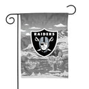 Las Vegas Raiders Scenic Double Sided Garden Flag (13"X18")