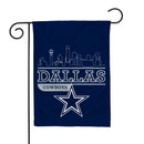 Cowboys City Design Garden Flag (13"X18")