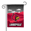 Louisville Cardinals Scenic Double Sided Garden Flag (13"X18")