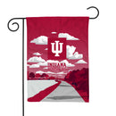 Indiana Hoosiers Scenic Double Sided Garden Flag (13"X18")