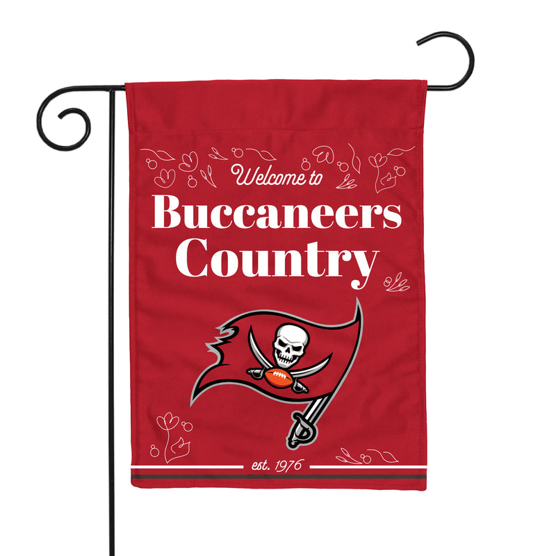 Tampa Bay Buccaneers Double Sided Garden Flag