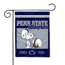 Penn State Nittany Lions Peanuts Game Day 13x18 Inch Double Sided Garden Flag