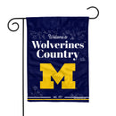 Michigan Wolverines Double Sided Garden Flag