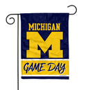 Michigan University Game Day 13 X 18 Inch Double Sided Garden Flag