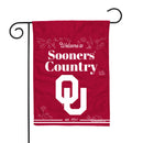 Oklahoma Sooners Double Sided Garden Flag