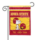 Iowa State Cyclones Peanuts Game Day 13x18 Inch Double Sided Garden Flag