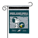 Philadelphia Eagles Peanuts Game Day 13x18 Inch Double Sided Garden Flag