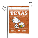 Texas Longhorns Peanuts Game Day 13x18 Inch Double Sided Garden Flag