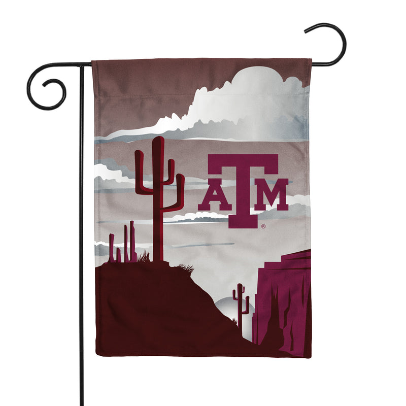 Texas A&M Aggies Scenic Double Sided Garden Flag (13"X18")