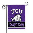 TCU Game Day 13 X 18 Inch Double Sided Garden Flag