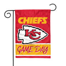 Chiefs Game Day 13x18 Inch Double Sided Garden Flag