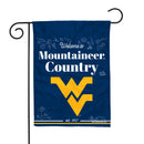 West Virginia Mountaineers Double Sided Garden Flag