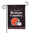 Cleveland Browns 13" x 18" Double Sided Garden Flag