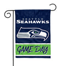 Seahawks Game Day 13x18 Inch Double Sided Garden Flag