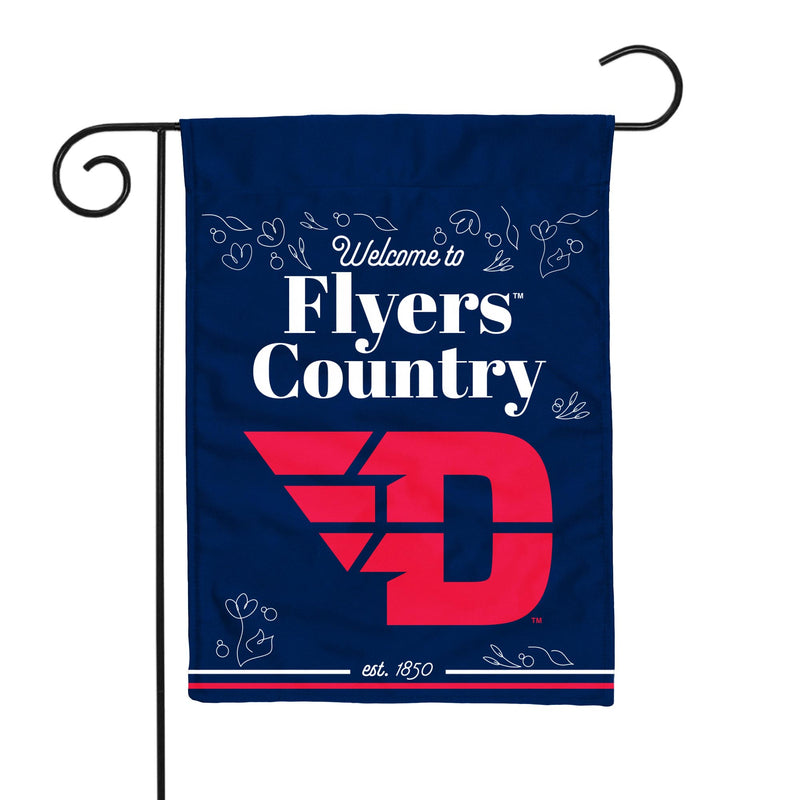 Dayton Flyers Double Sided Garden Flag