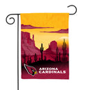 Arizona Cardinals Scenic Double Sided Garden Flag (13"X18")
