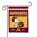 Minnesota Golden Gophers Peanuts Game Day 13x18 Inch Double Sided Garden Flag