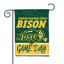 North Dakota State Bison Game Day Design Double Sided Garden Flag