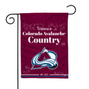 Colorado Avalanche Double Sided Garden Flag