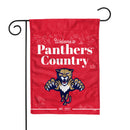 Florida Panthers "Welcome To Panthers Country" 13x18 Inch Double Sided Garden Flag