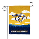 Nashville Predators Scenic Double Sided Garden Flag (13"X18")