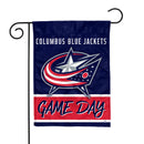 Columbus Blue Jackets Game Day 13x18 Inch Double Sided Garden Flag