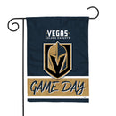 Vegas Golden Knights Game Day 13x18 Inch Double Sided Garden Flag