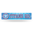 Tennessee Titans Plastic Street Sign