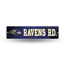 NFL Baltimore Ravens Plastic 4" x 16" Street Sign By Rico Industries
