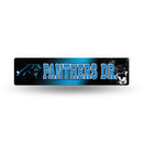 NFL Carolina Panthers Plastic 4" x 16" Street Sign By Rico Industries