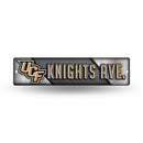 NCAA Central Florida Knights Plastic 4" x 16" Street Sign By Rico Industries