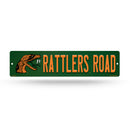 NCAA Florida A&M Rattlers Plastic 4" x 16" Street Sign By Rico Industries