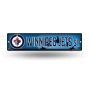 NHL Winnipeg Jets Plastic 4" x 16" Street Sign By Rico Industries