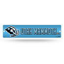 Utah Mammoth Plastic Street Sign (4x16")