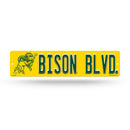North Dakota State Vintage Logo Plastic Street Sign
